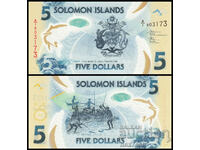 ❤️ ⭐ Insulele Solomon 2019 5 USD UNC ⭐ ❤️