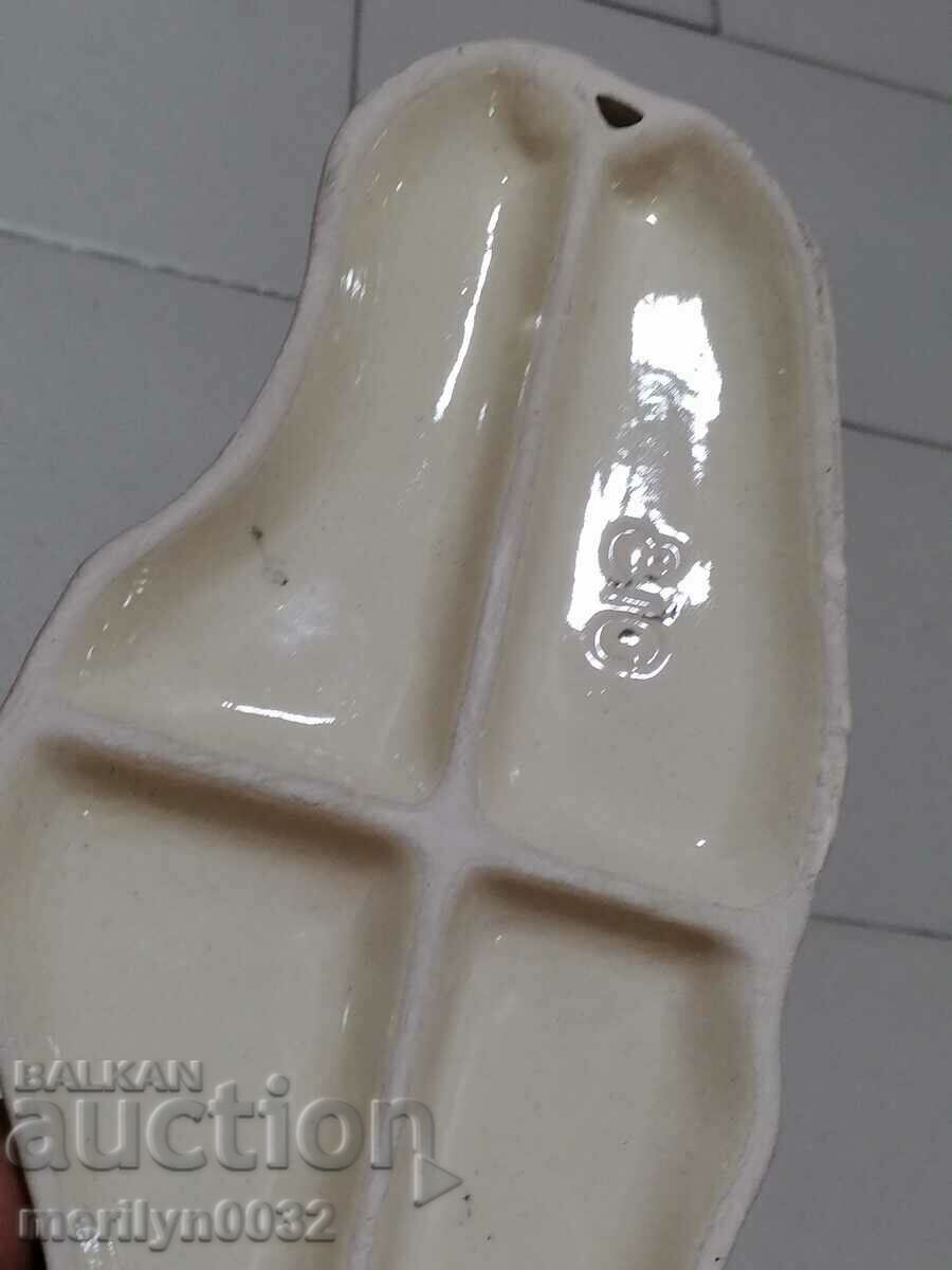 Auction  Figure statuette of Roe deer with doe porcelain GERMANY