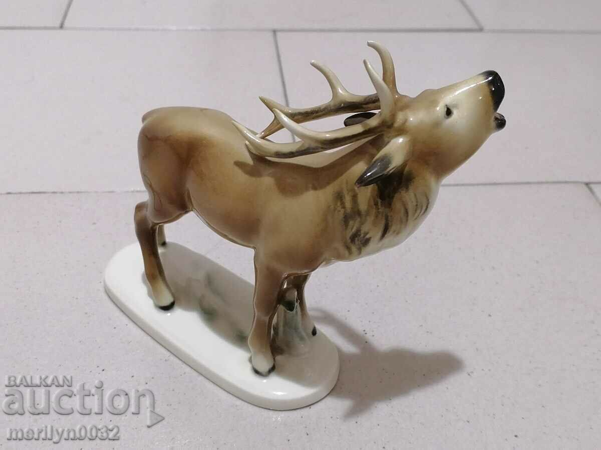 Figure statuette of deer porcelain GERMANY with price 99.00 BGN | € 50.62