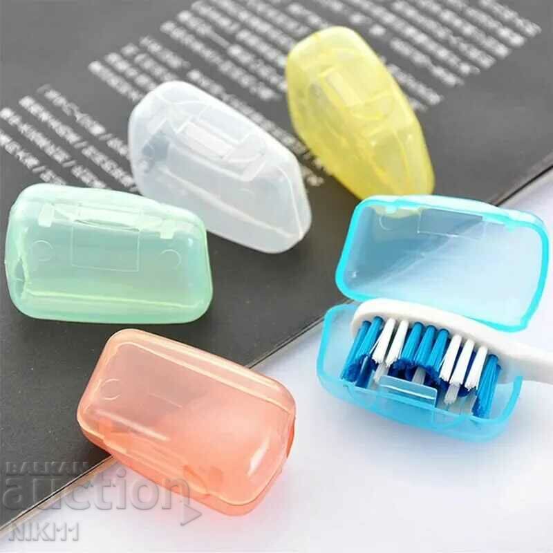5 pcs. Caps for toothbrushes, guards