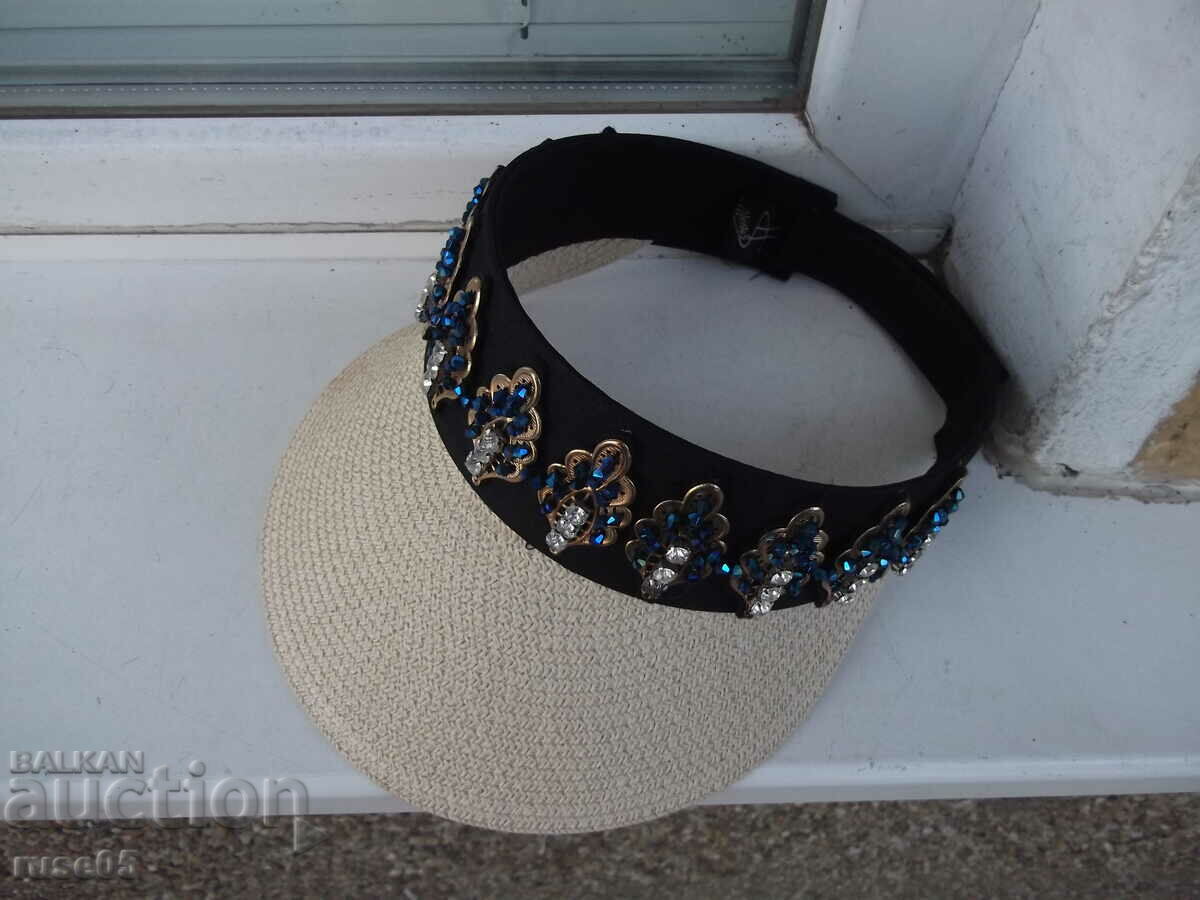 Stone visor hat new with price 20.00 BGN | € 10.23
