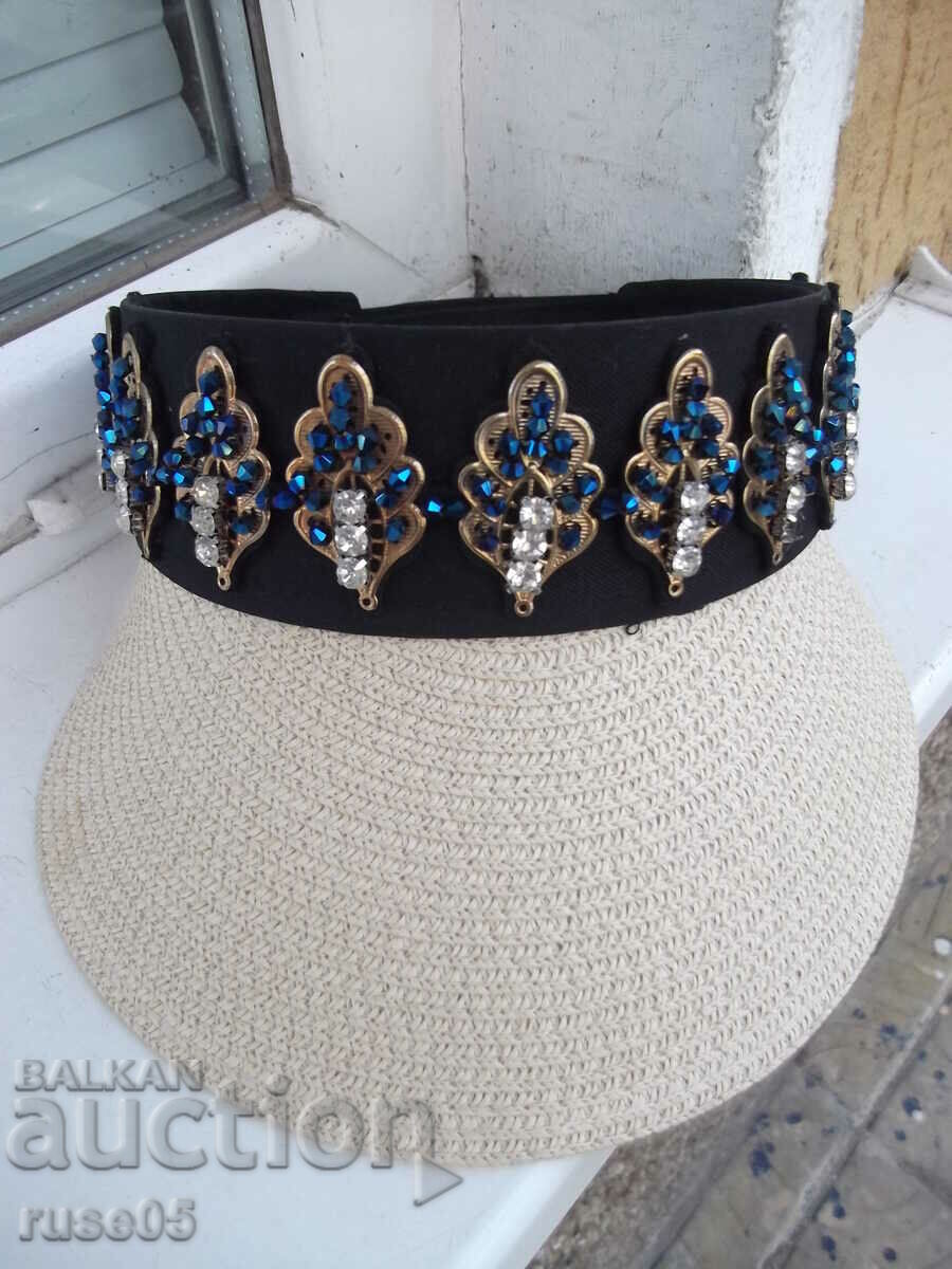 Stone visor hat new - 7