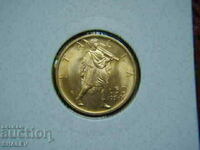 50 Lire 1931 IX Italy - AU/Unc (gold)