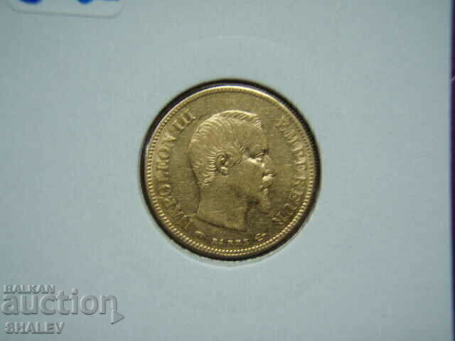 10 Francs 1855 A France - XF/AU (gold) - 6 10 Francs 1855 A France - XF/AU (gold) - 6