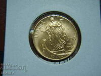 100 Lire 1931 IX Italy (100 лири Италия) - AU/Unc (злато)