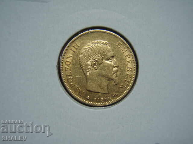 10 Francs 1860 BB France (10 Francs France) - XF/AU (gold) - 5 10 Francs 1860 BB France (10 Francs France) - XF/AU (gold) - 5