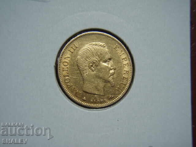 10 Francs 1860 BB France (10 франка Франция) - XF/AU (злато) - 6