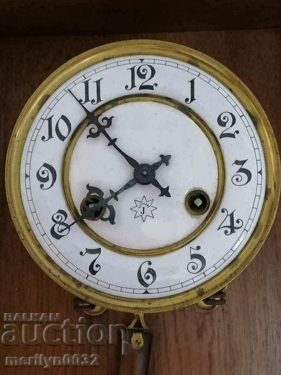 Early 20th century German Junghans wall clock