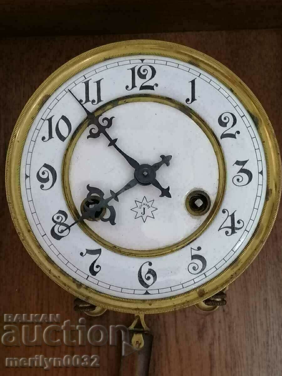Early 20th century German Junghans wall clock Early 20th century German Junghans wall clock
