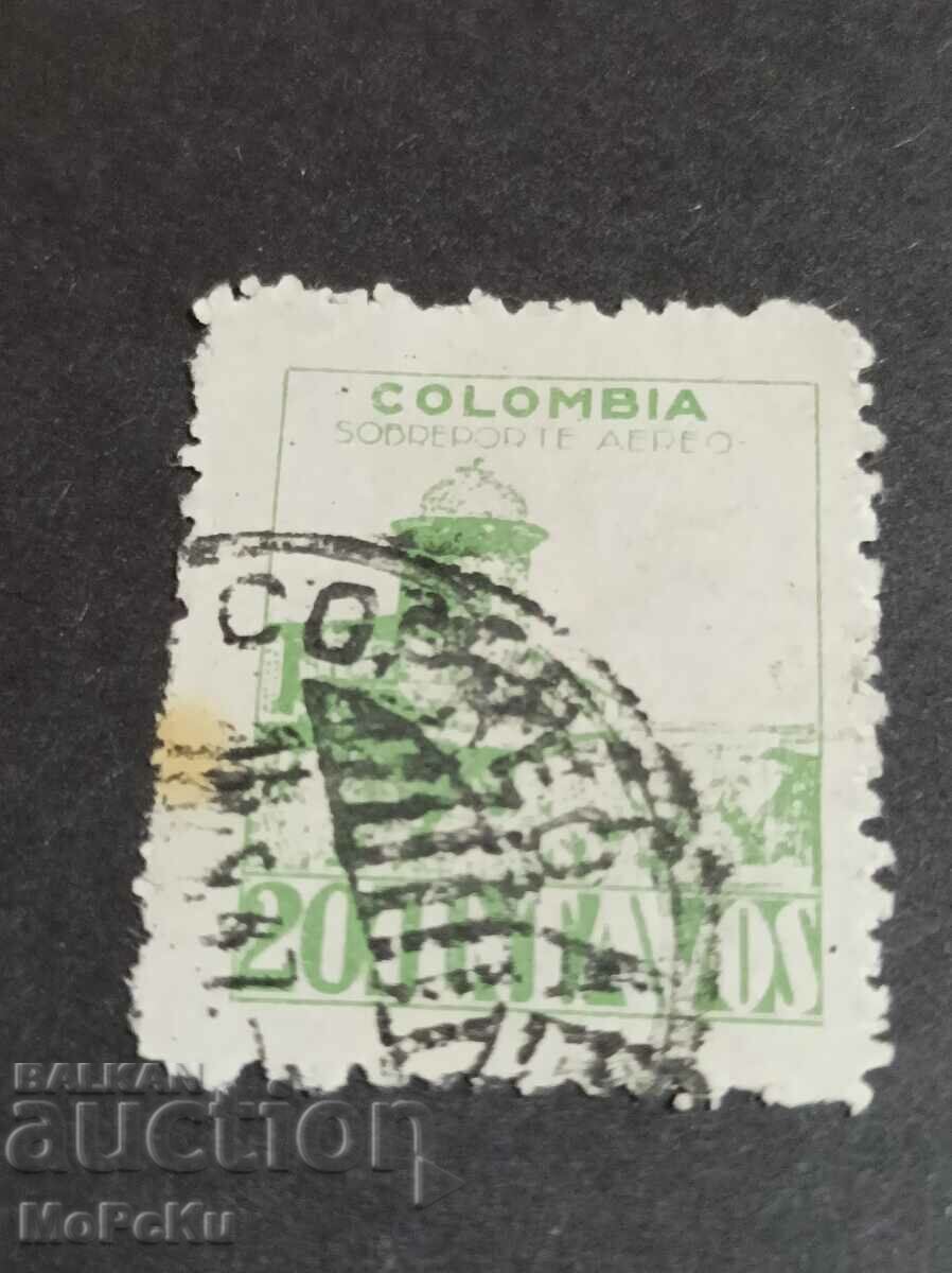 timbru poștal Columbia