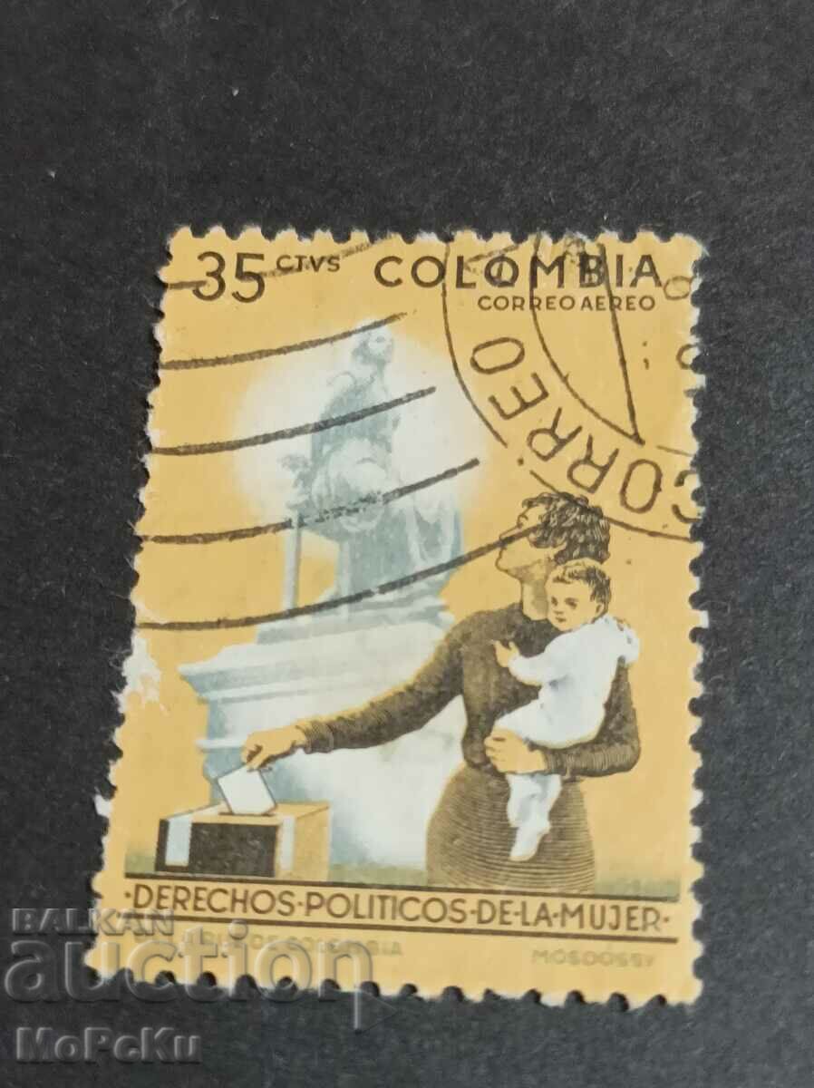 timbru poștal Columbia