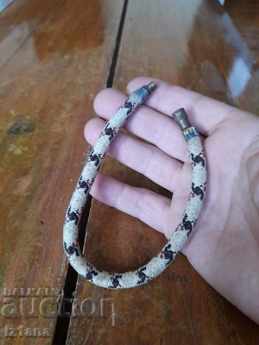 Old bicycle pump hose with price 15.00 BGN | € 7.67 Old bicycle pump hose with price 15.00 BGN | € 7.67