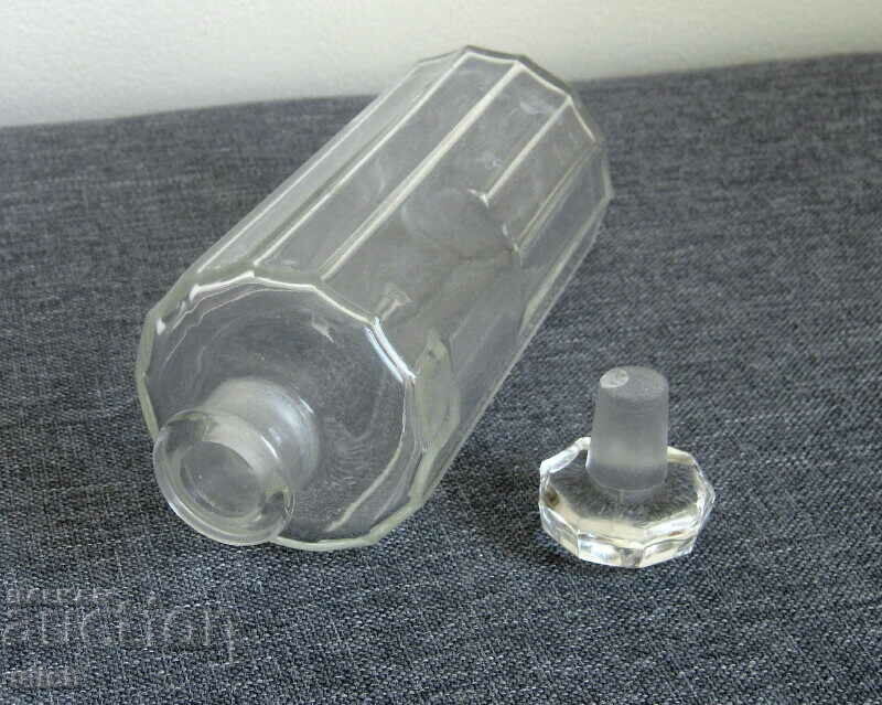 Old Molyneux Paris baccarat type glass bottle with price 20.00 BGN | € 10.23 Old Molyneux Paris baccarat type glass bottle with price 20.00 BGN | € 10.23