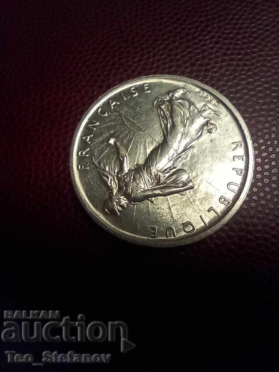 5 Francs 1960 France Silver 5 Francs 1960 France Silver