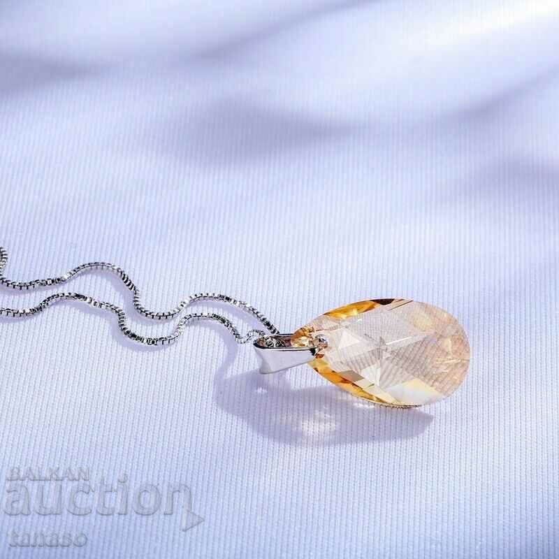 Delivery of Fine faceted citrine necklace Delivery of Fine faceted citrine necklace