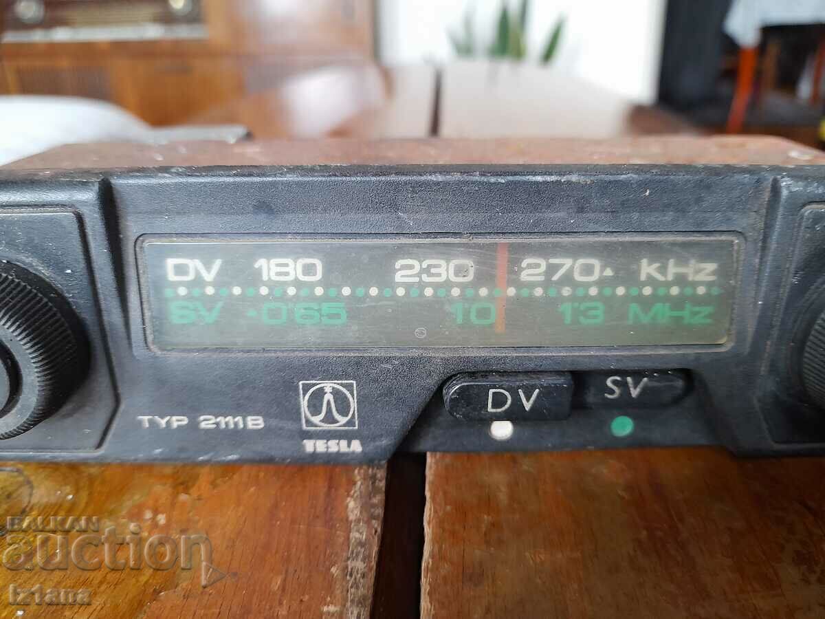 Old car radio, Tesla radio with price 70.00 BGN | € 35.79 Old car radio, Tesla radio with price 70.00 BGN | € 35.79