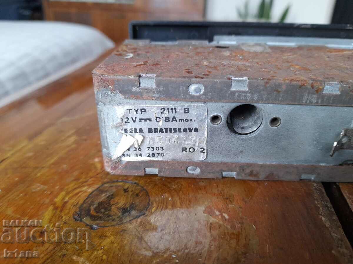 Old car radio, Tesla radio - 5 Old car radio, Tesla radio - 5