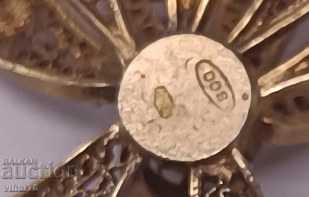 OLD BROOCH-SILVER-SAMPLE 800-ONLY BY PERSONAL DELIVERY - 5 OLD BROOCH-SILVER-SAMPLE 800-ONLY BY PERSONAL DELIVERY - 5