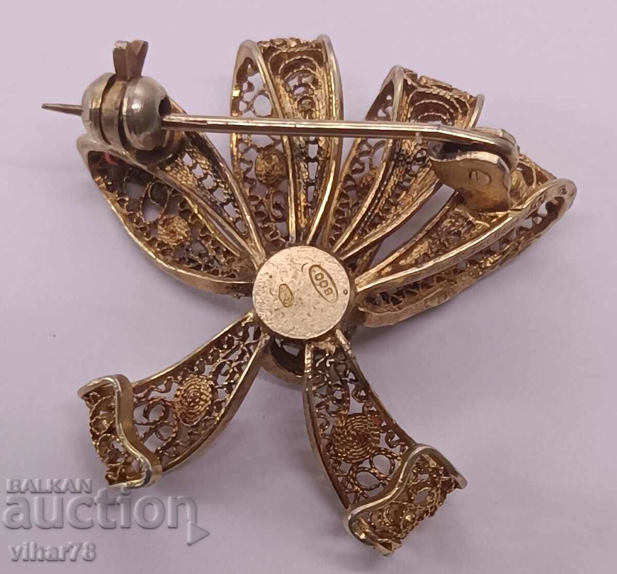 OLD BROOCH-SILVER-SAMPLE 800-ONLY BY PERSONAL DELIVERY - 6 OLD BROOCH-SILVER-SAMPLE 800-ONLY BY PERSONAL DELIVERY - 6