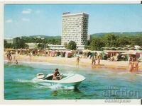 Card Bulgaria Varna Plaja Nisipurilor de Aur 12*