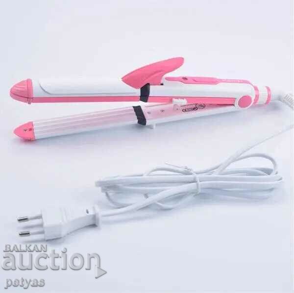 Δημοπρασία Συνδυασμένη πρέσα μαλλιών KEMEI 3in1 KM-1213