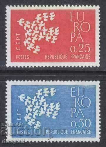 Γαλλία 1961 Ευρώπη SEPT (**) καθαρή, χωρίς σφραγίδα σειρά