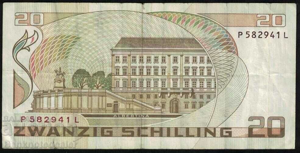 Austria 20 Schilling 1986 Pick 148 Ref 2941 with price 4.00 BGN | € 2.05 Austria 20 Schilling 1986 Pick 148 Ref 2941 with price 4.00 BGN | € 2.05