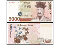 ❤️ ⭐ Νότια Κορέα 2006 5000 won UNC νέο ⭐ ❤️