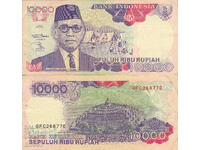 tino37- INDONEZIA - 10000 RUPIE - 1992 - F+