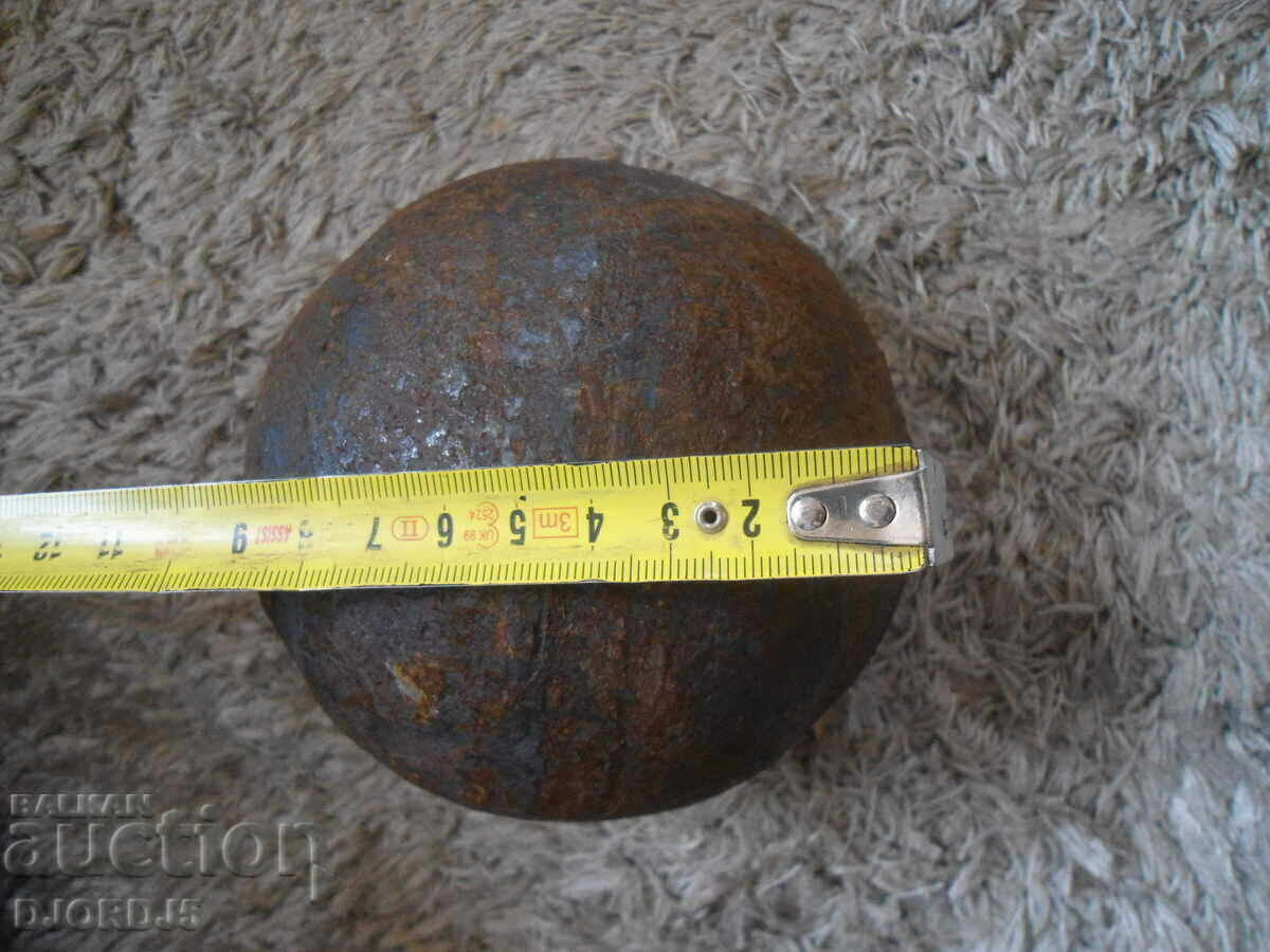 Old cannonball, about 8 kg. with price 35.00 BGN | € 17.90