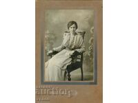 OLD PHOTO - CARDBOARD - H. HERSHKOVICH - PLOVDIV - G072