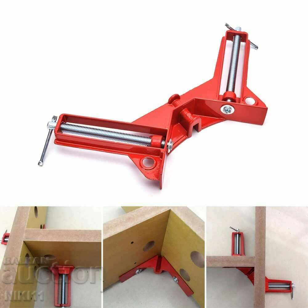 Aluminum angle clamp 90 degrees, right angle - 5