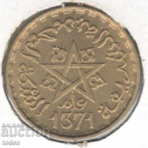 Morocco-10 Francs-1371(1952)-Y# 42-Mohamed V with price 3.00 BGN | € 1.53