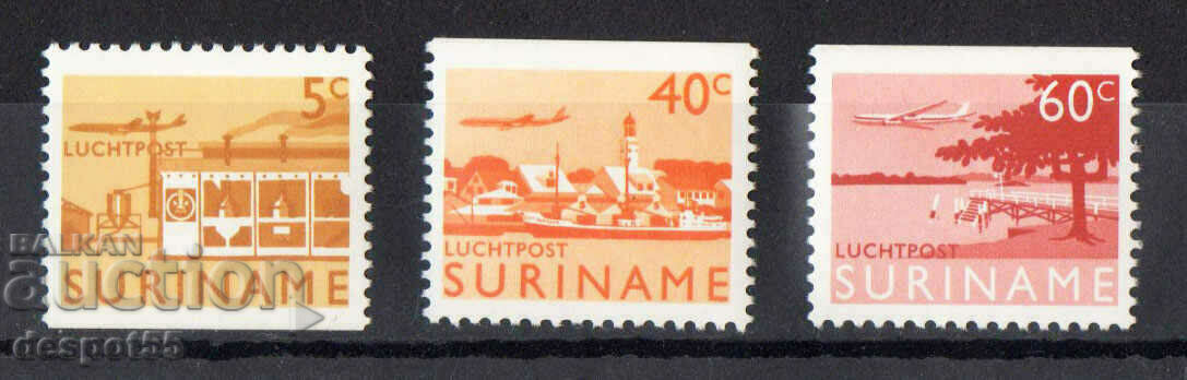 1978. Surinam. Aer mail - motive locale, format mic.