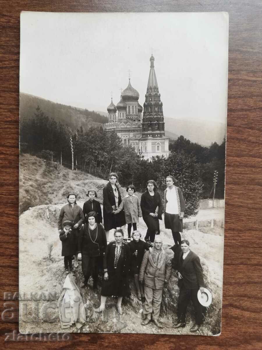 Old photo Kingdom of Bulgaria - Shipchen Monastery