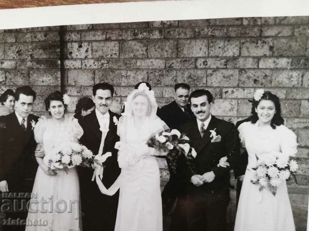 Old photo Kingdom of Bulgaria - Wedding with price 7.00 BGN | € 3.58 Old photo Kingdom of Bulgaria - Wedding with price 7.00 BGN | € 3.58