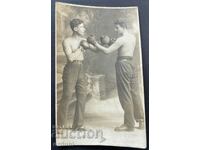 3730 Царство България тренировка бокс боксьори 1926г.