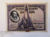 SPAIN 100 pesetas 192825