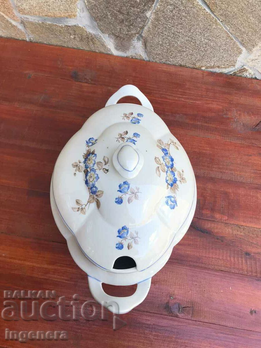 PORCELAIN SOUP DISH BULGARIA with price 49.00 BGN | € 25.05