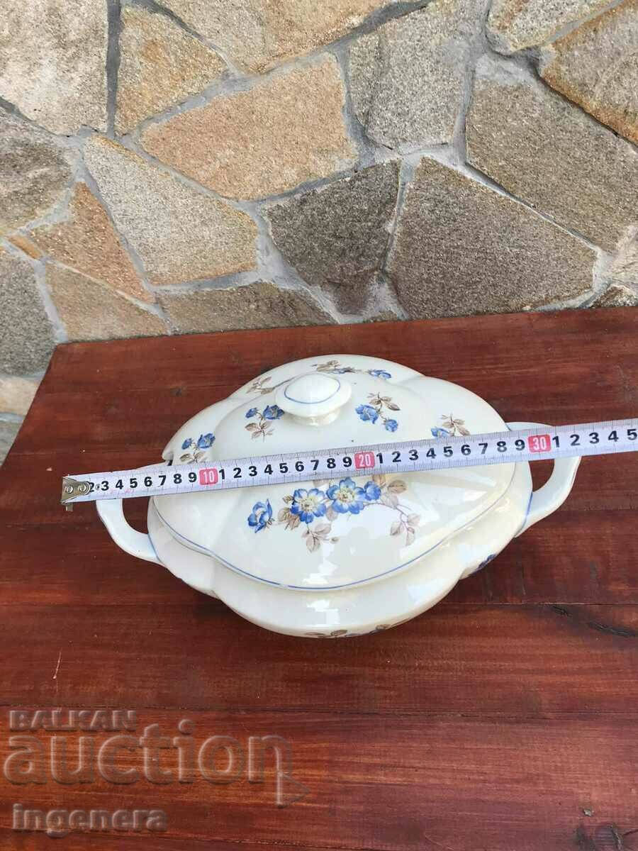 PORCELAIN SOUP DISH BULGARIA - 5