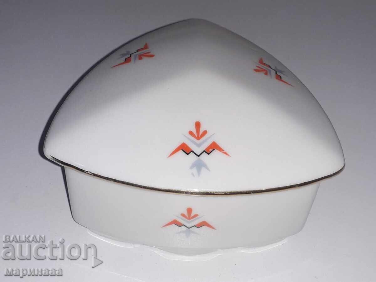 OLD PORCELAIN BOX. GERMANY OLD PORCELAIN BOX. GERMANY