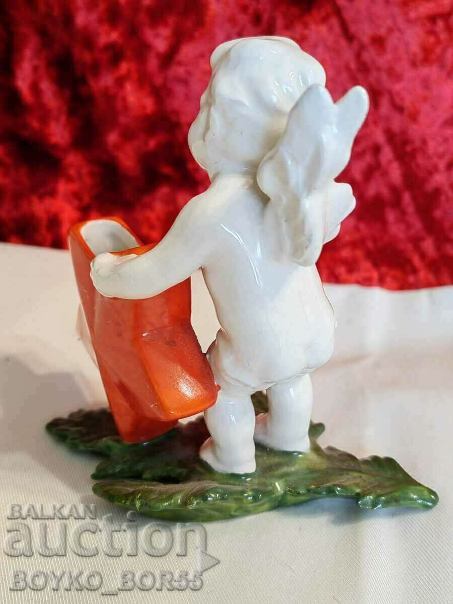 Auction  Vintage German HERTWIG Porcelain Figure 1930s