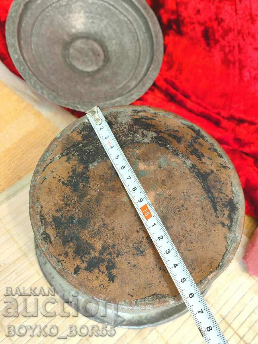 Delivery of Antique Royal Copper Copper Pot with Lid Delivery of Antique Royal Copper Copper Pot with Lid