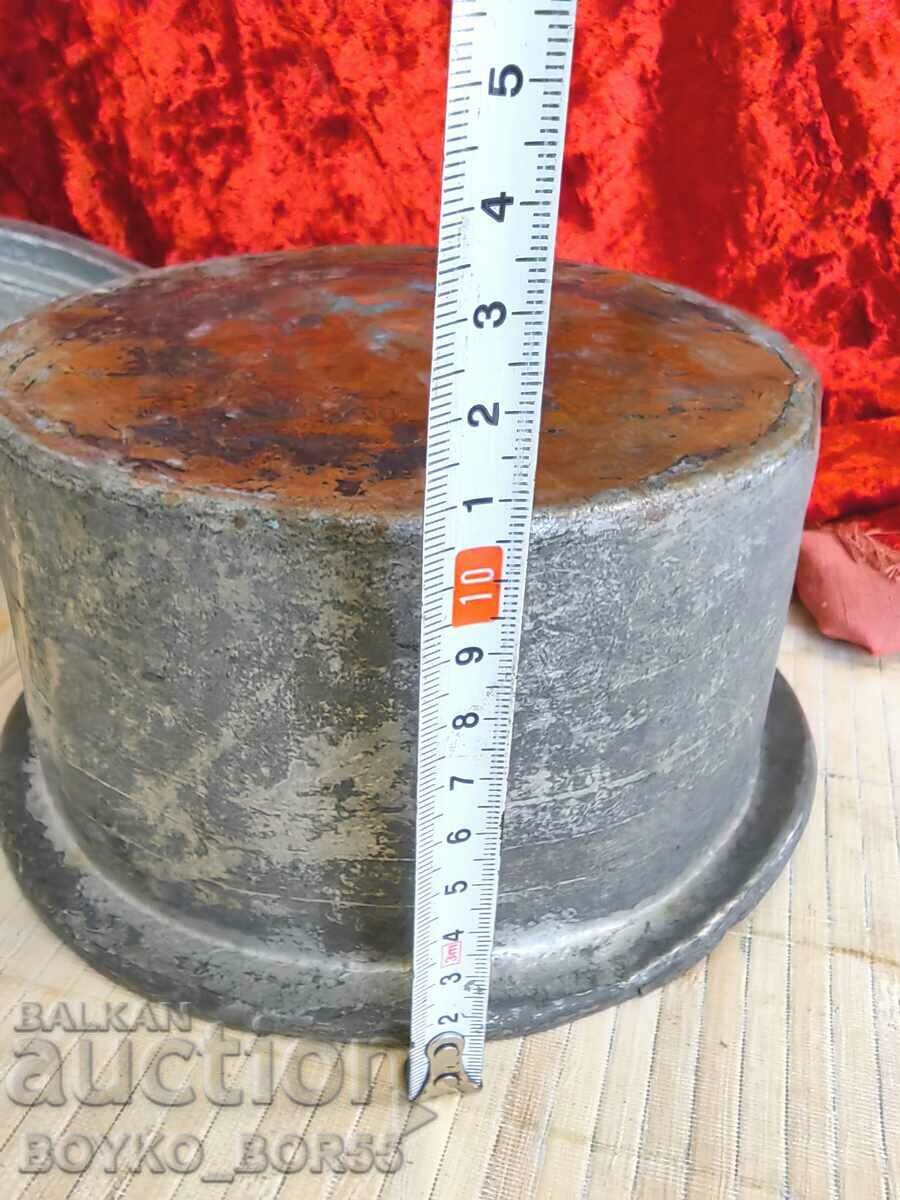 Antique Royal Copper Copper Pot with Lid - 5 Antique Royal Copper Copper Pot with Lid - 5