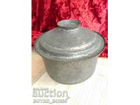 Antique Royal Copper Copper Pot with Lid