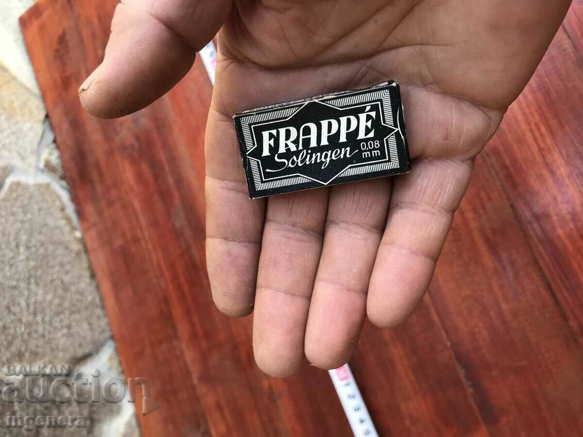 RAZOR KNIVES NEW SOLINGEN-5 PCS. with price 25.00 BGN | € 12.78 RAZOR KNIVES NEW SOLINGEN-5 PCS. with price 25.00 BGN | € 12.78