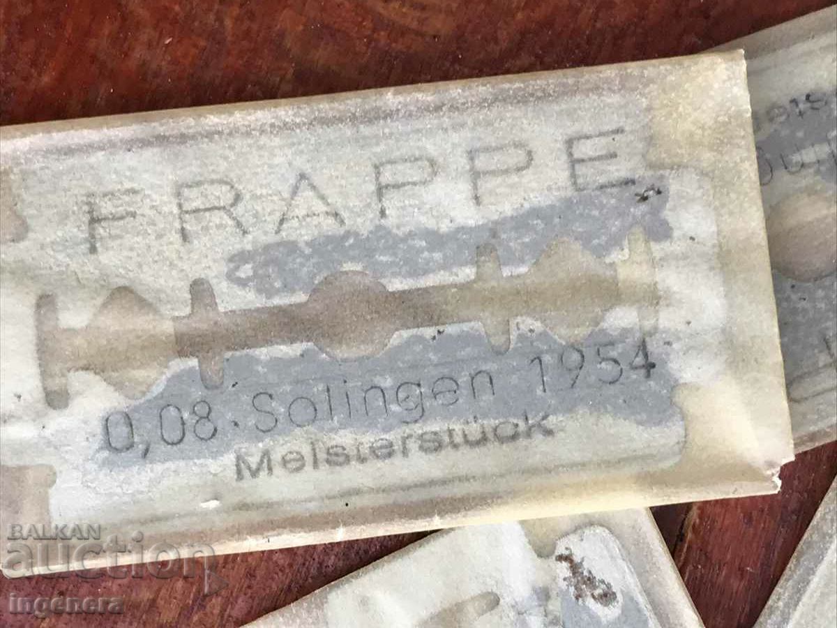 Delivery of RAZOR KNIVES NEW SOLINGEN-5 PCS. Delivery of RAZOR KNIVES NEW SOLINGEN-5 PCS.