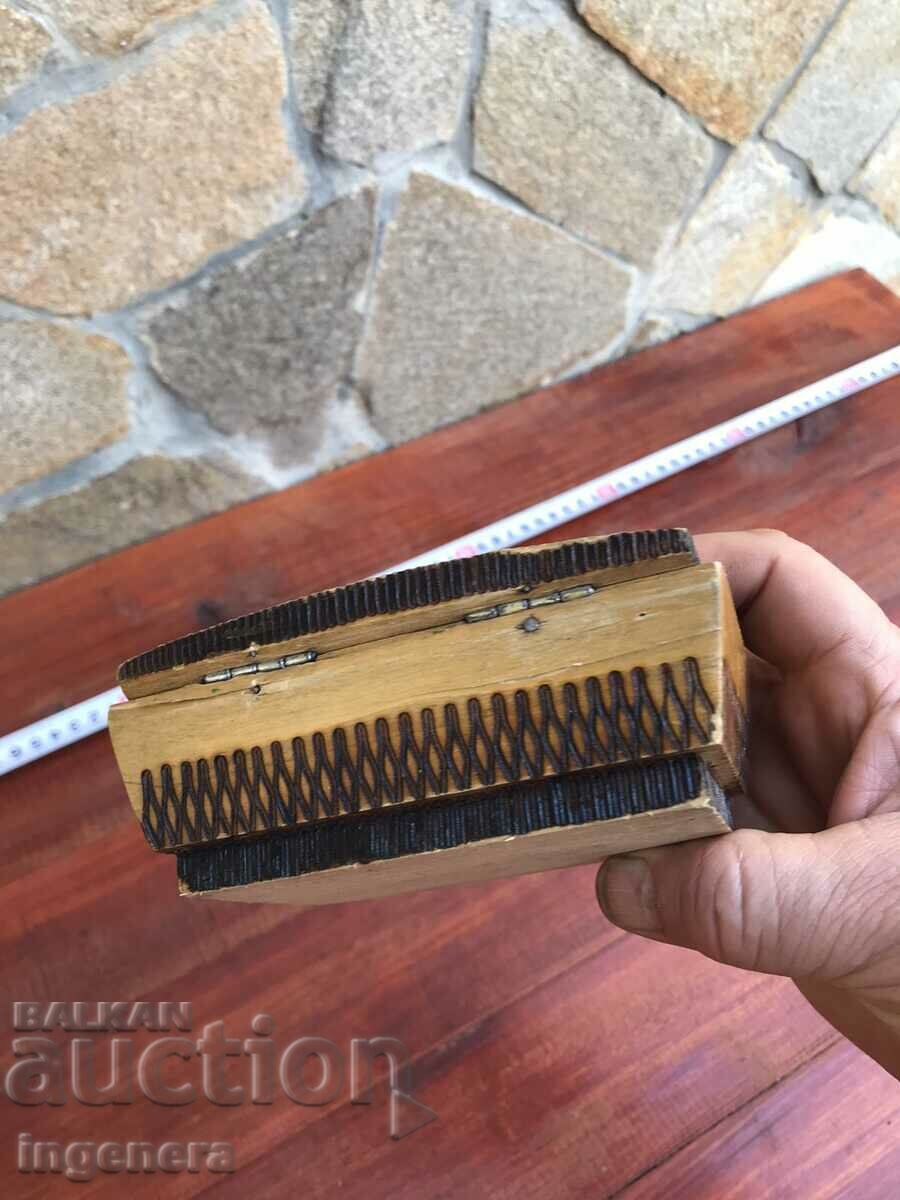 BOX WOOD FOR JEWELRY OLD CHEST PYROGRAPHY DRAWING - 5 BOX WOOD FOR JEWELRY OLD CHEST PYROGRAPHY DRAWING - 5