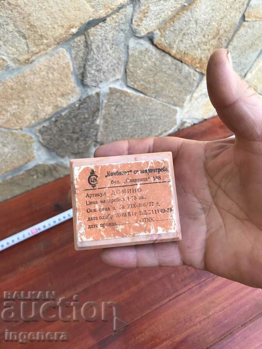 DOMINO MINI ANTIQUE-28 TILE SET FROM SOCA with price 38.00 BGN | € 19.43 DOMINO MINI ANTIQUE-28 TILE SET FROM SOCA with price 38.00 BGN | € 19.43