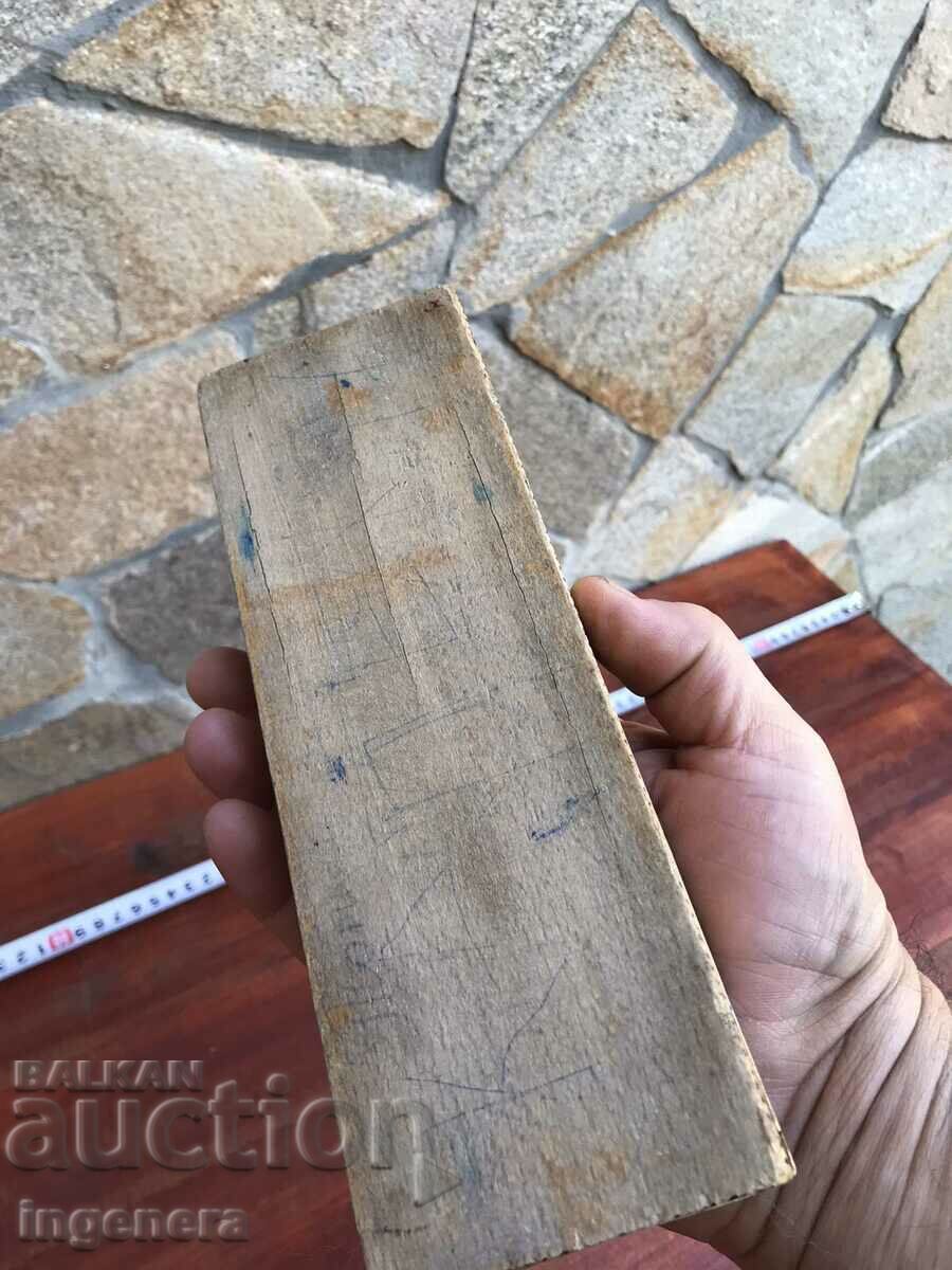 BOX PENCIL CASE ANTIQUE FROM SOCA PYROGRAPH DRAWING - 5